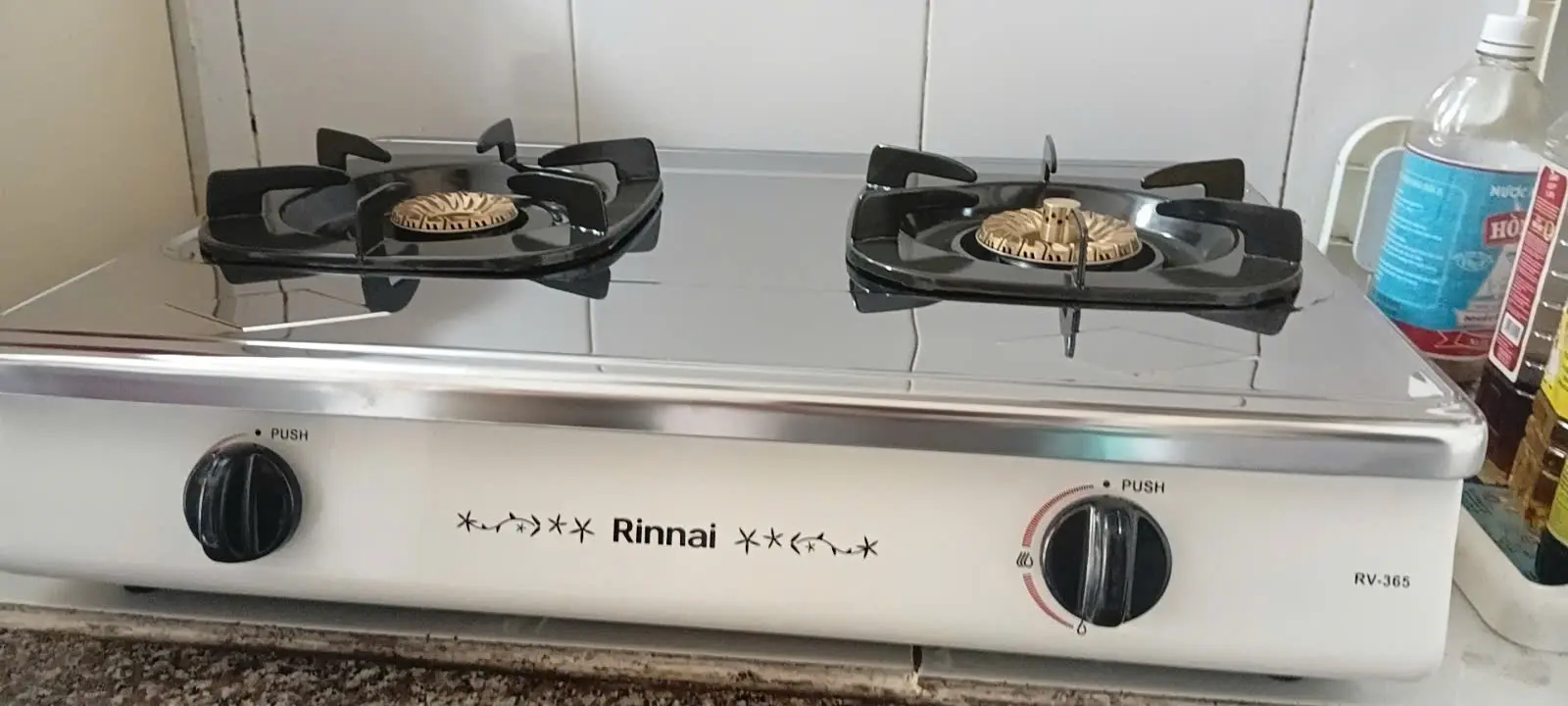 Khách hàng review Bếp gas đôi Rinnai RV-365(SW)N 3