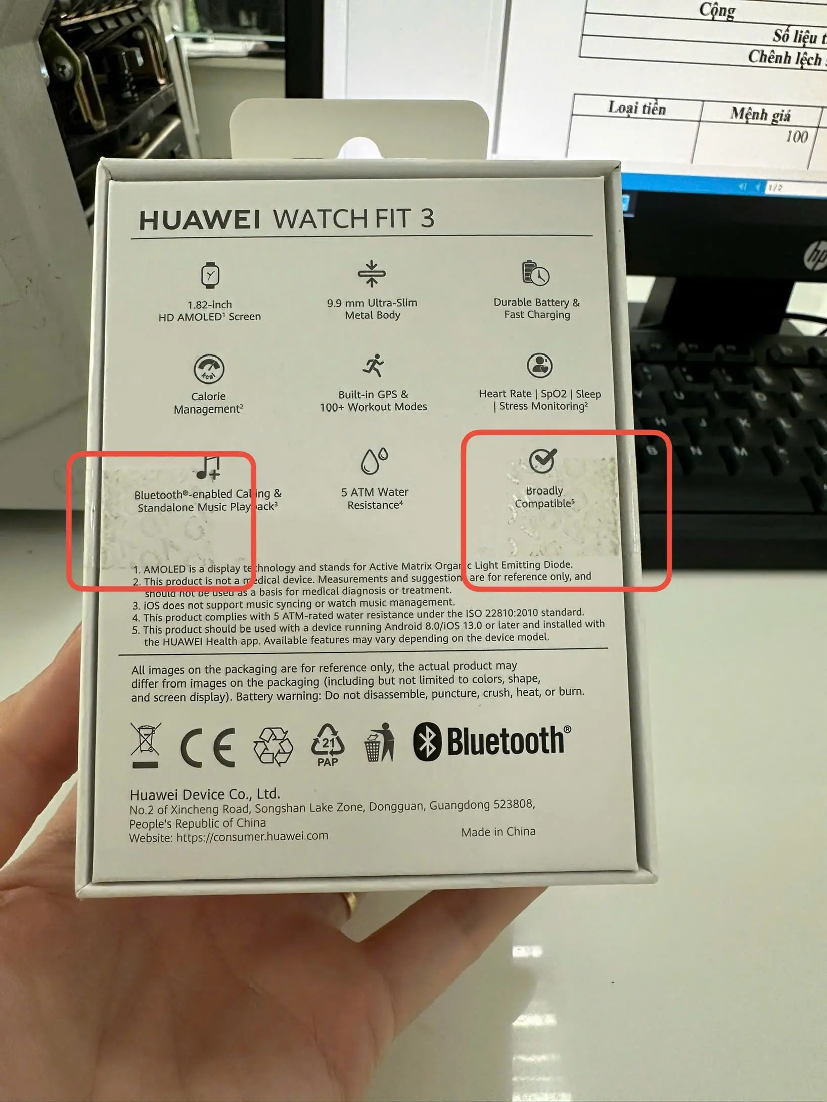 Khách hàng review Huawei Watch Fit 3 43.2mm dây silicone 4