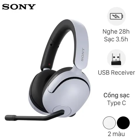 Tai nghe Chụp Tai Gaming Sony INZONE H5 WH-G500