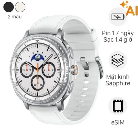 Samsung Galaxy Watch8 Classic LTE 46mm dây da