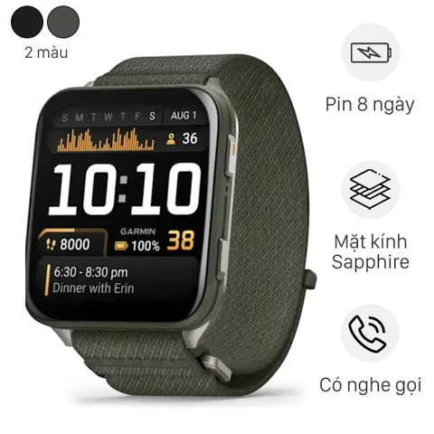 Garmin Venu X1 Sapphire 51.2mm dây nylon