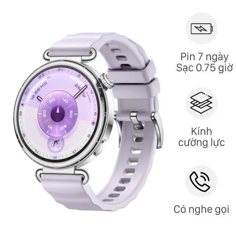 Huawei Watch GT 6 41mm viền thép dây da