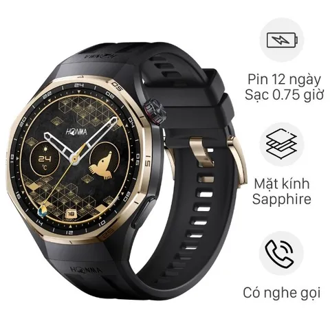 Huawei Watch GT 6 Pro Honma 46mm viền Titanium dây Fluor