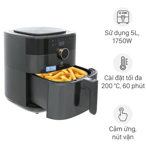 Nồi chiên không dầu Electrolux 5 lít E6AF1-520K