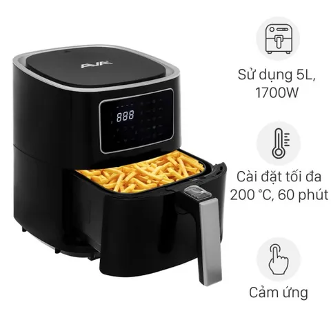 Nồi chiên không dầu AVA 5 lít AF40155D