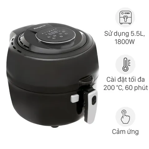 Nồi chiên không dầu Kangaroo 6.5 lít KG65AF
