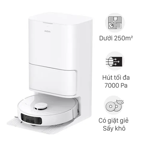 Robot hút bụi lau nhà Mova E30 Ultra