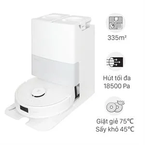 Robot hút bụi lau nhà Roborock Q Revo 5V1 - Trắng