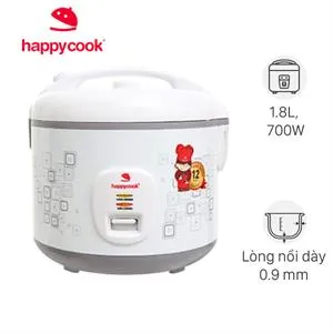 Nồi cơm nắp gài Happycook 1.8 lít HCJ-1822
