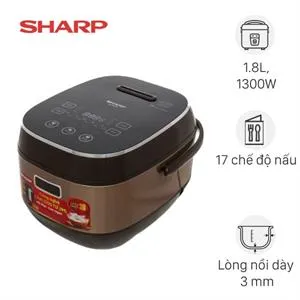 Nồi cơm cao tần Sharp 1.8 lít KS-IH191V-GL