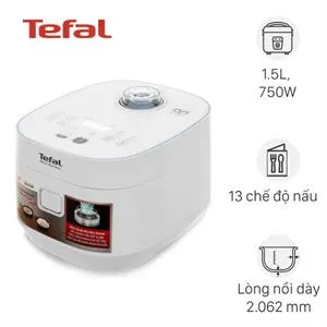 Nồi cơm điện tử Tefal 1.5 lít Fuzzy Express RK522168