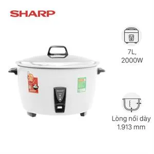 Nồi cơm nắp rời Sharp 7 lít KSH-D77V
