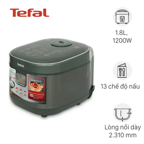 Nồi cơm cao tần Tefal 1.8 lít RK818A68