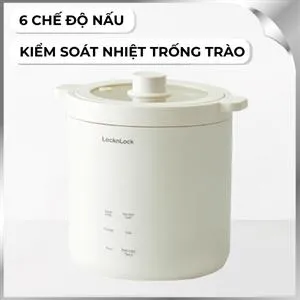 Nồi cơm điện tử mini Lock&Lock 0.6 lít EJR314IVY