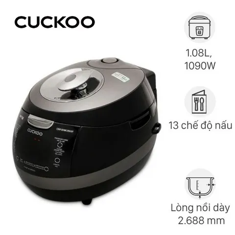 Nồi cơm áp suất cao tần Cuckoo 1.08 lít CRP-BHBC0600F