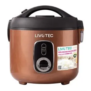 Nồi cơm nắp gài Livotec 1.2 lít LRC-5112B
