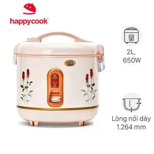 Nồi cơm nắp gài Happycook 2 lít HC-200