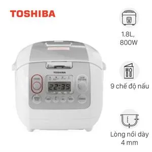 Nồi cơm điện tử Toshiba 1.8 lít RC-18NMFVN(WT)