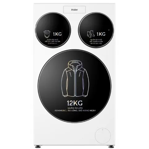 Máy giặt Haier 3 lồng MultiWash Inverter 14 kg (12 kg + 2x1 kg) HW140-BD14697WU1