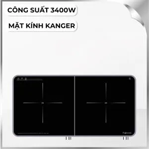 Bếp từ đôi FUJIHOME IC2602S 3400W