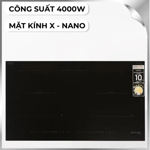Bếp từ đôi âm Kocher X Nano 6 Plus 4000W