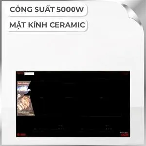Bếp từ đôi âm Kocher DI-338 Pro 5000W