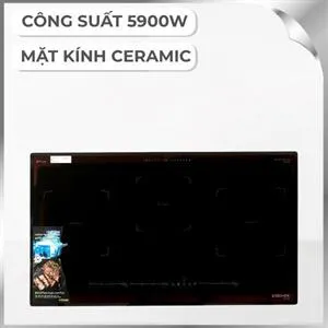 Bếp từ hồng ngoại âm Kocher EI-355 5900W