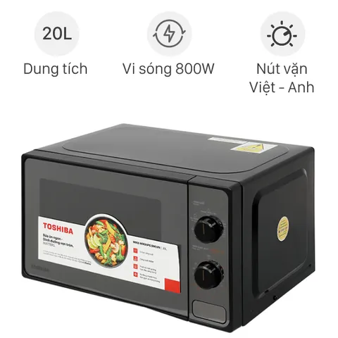 Lò vi sóng Toshiba MM2-MM20PE(BM)VN 20 lít