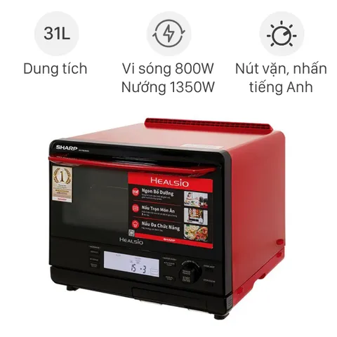 Lò vi sóng có nướng Sharp AX-1700VN 31 lít