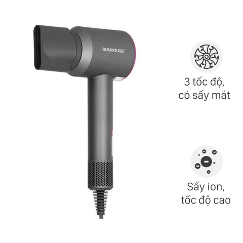 Máy sấy tóc tốc độ cao Sunhouse SHD2323