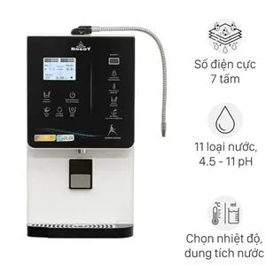 Máy lọc nước điện giải ion kiềm nóng nguội lạnh ROBOT IonKing 711X 7 tấm điện cực