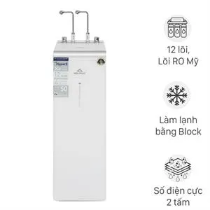 Máy lọc nước RO nóng nguội lạnh Hydrogen ion kiềm Hòa Phát HPA885 12 lõi