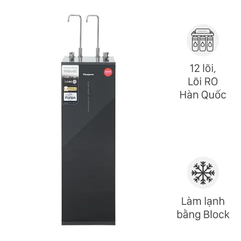 Máy lọc nước RO nóng nguội lạnh Hydrogen Kangaroo KG12S3H3 12 lõi