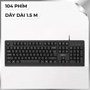 Bàn Phím Có Dây MicroPack K205