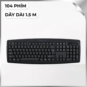 Bàn Phím Có Dây MicroPack K203