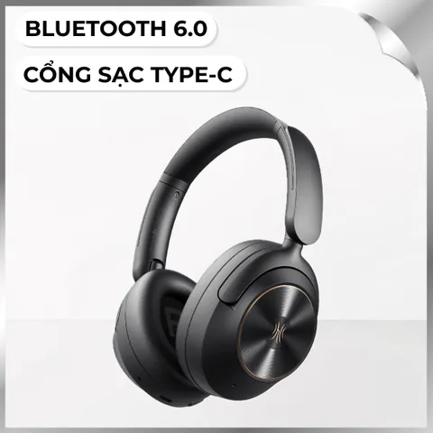 Tai nghe Bluetooth Chụp Tai OneOdio A6 - Đen