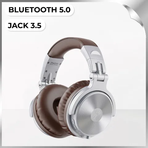 Tai nghe Bluetooth Chụp Tai OneOdio Pro C - Nâu Bạc