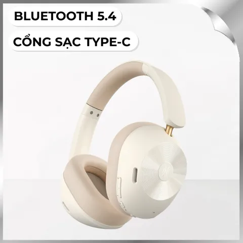 Tai nghe Bluetooth Chụp Tai OneOdio A5 - Trắng