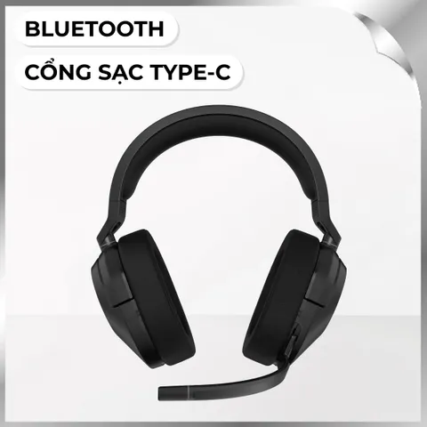 Tai nghe Bluetooth Chụp Tai Corsair HS55 Carbon/CA-9011280-AP