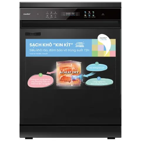 Máy rửa chén độc lập Comfee CDWEF1401HB-W-VN