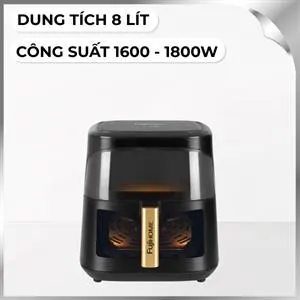 Nồi chiên không dầu FUJIHOME 8 lít A8DG1NEW