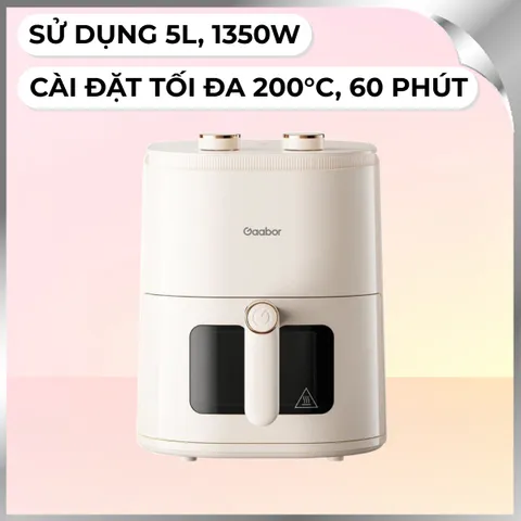 Nồi chiên không dầu Gaabor 5 lít AF-45M01A