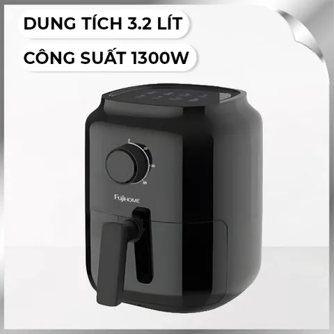 Nồi chiên không dầu FUJIHOME 3.2 lít A3B