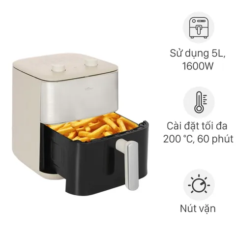 Nồi chiên không dầu Bear 6 lít AFR-165VY