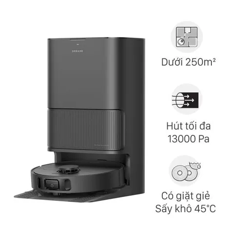 Robot hút bụi lau nhà Dreame D20 Ultra Đen