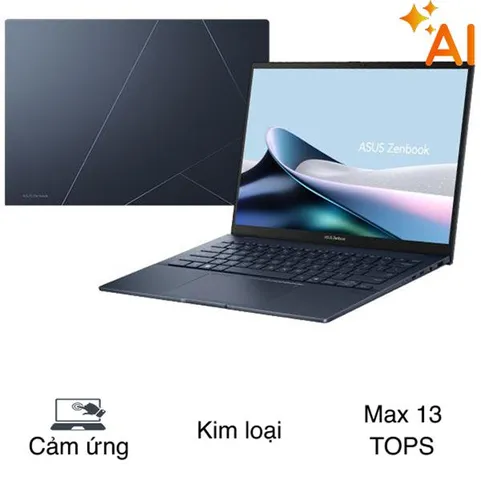 Asus Zenbook 14 UX3405CA - PZ204WS (Ultra 9 285H, 32GB, 1TB, 2.8K 120Hz, Cảm ứng, OfficeH24+365, Win11)