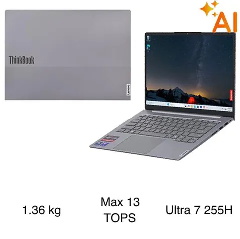 Lenovo ThinkBook 14 - 21SJ006YVN (Ultra 7 255H, 32GB, 1TB, WUXGA, Win11)