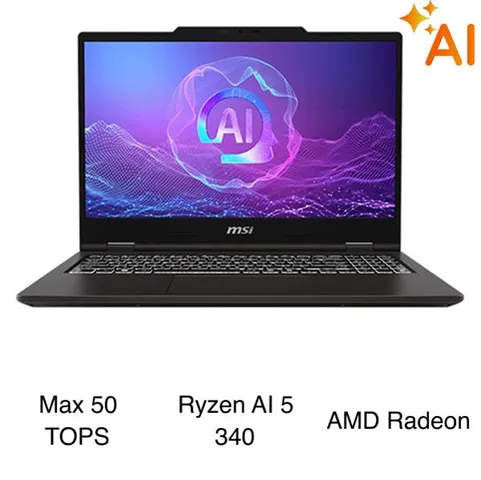 MSI Venture A14 AI+ A3HMG - 004VN (R5 AI 340, 16GB, 512GB, 2.8K OLED 120Hz, Win11)