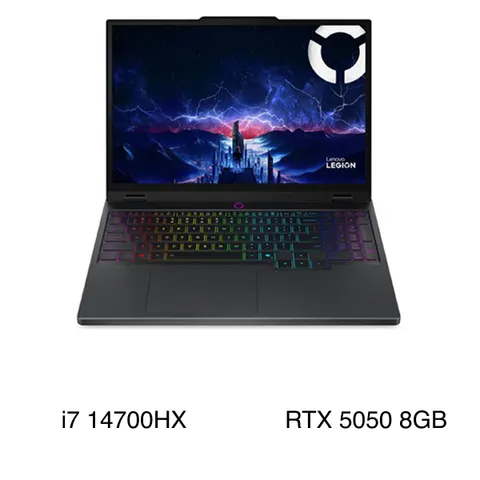 Lenovo Gaming Legion 5 15IRX10 - 83LY00A7VN (i7 14700HX, 16GB, 512GB, RTX 5050 8GB, WQXGA OLED 165Hz, OfficeH24, Win11)