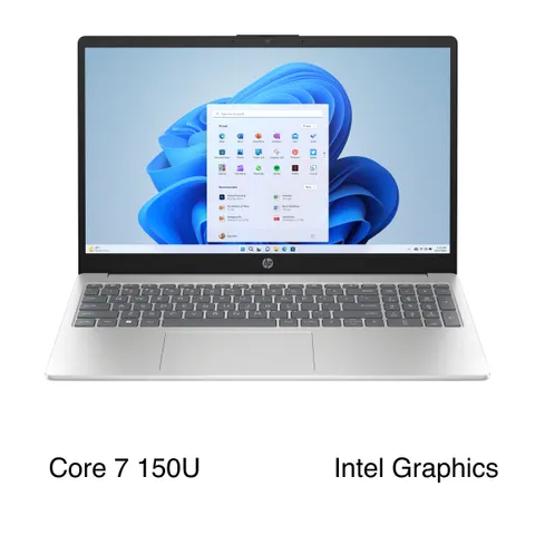HP 15 fd1037TU - 9Z2W5PA (Core 7 150U, 16GB, 1TB, Full HD, Win11)